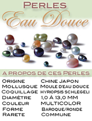 perles d'eau douce, perles de riviere